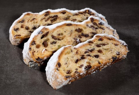 Frankenberger Butter-Rosinen Stollen mit Schokotropfen